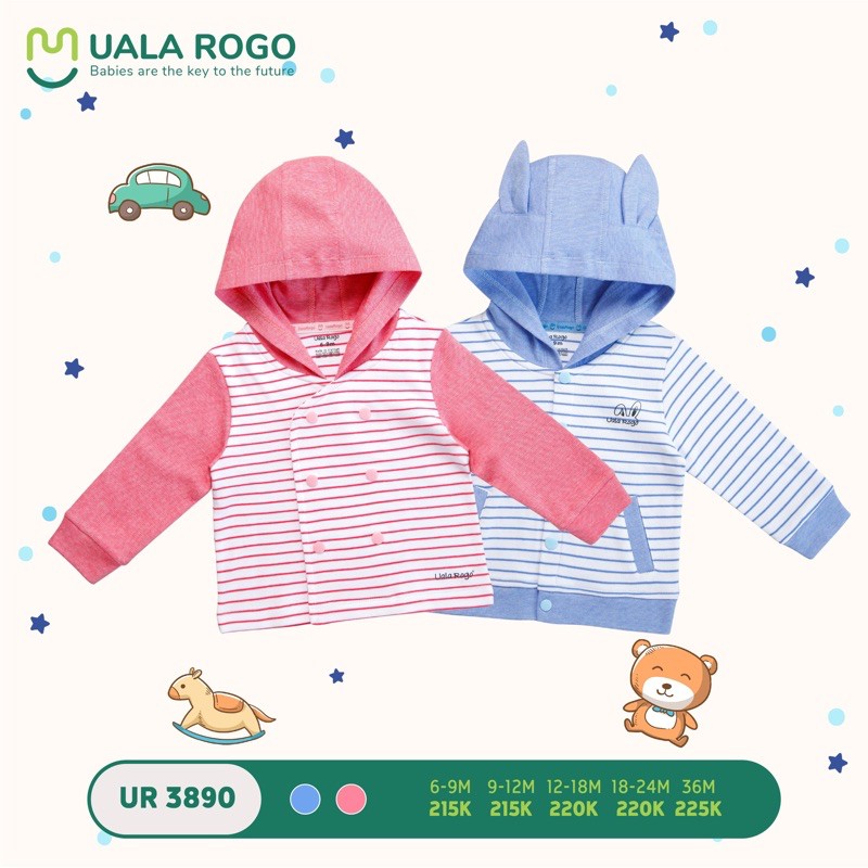 [XẢ KHO] Áo khoác nỉ Uala UR 3890