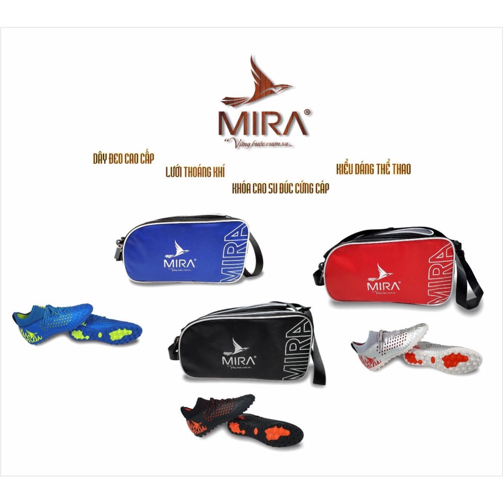 TÚI THỂ THAO ĐỰNG GIÀY ĐÁ BÓNG 2 NGĂN MIRA
