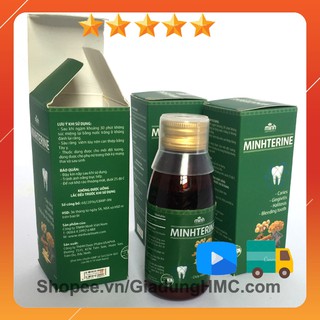 [THƠM MIỆNG] Thuốc Ngậm MINHTERINE Chữa Trị Sâu Răng Viêm Lợi Hôi Miệng Chảy Máu Chân Răng