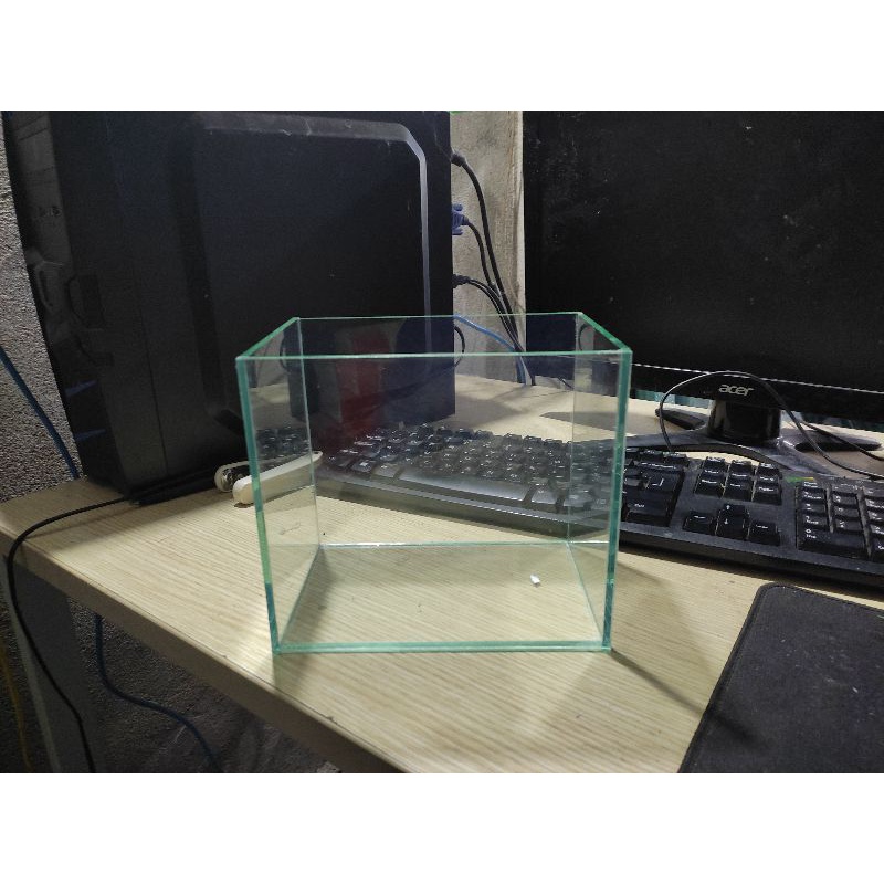 Bể cá mini 18x12x16  dài rộng cao