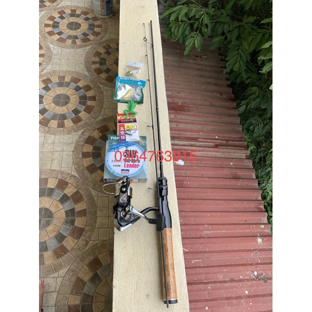 Combo cần UL chuyên lure suối ,lure lóc cảm giác hàng  hót