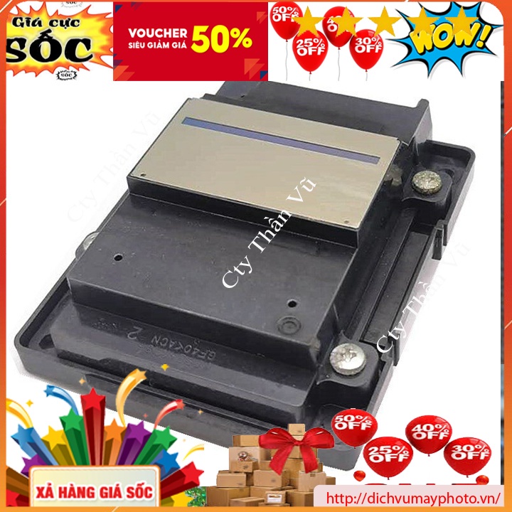 Đầu in đầu kim phun máy in màu Epson WF-7525 2750 L605 L655 2651 7510 hàng cũ bóc máy chạy ổn định bảo hành INECO