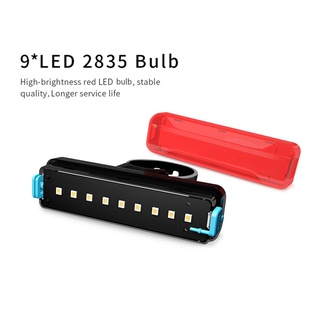 Đèn Led Gắn Đuôi Xe Đạp Màu Đỏ