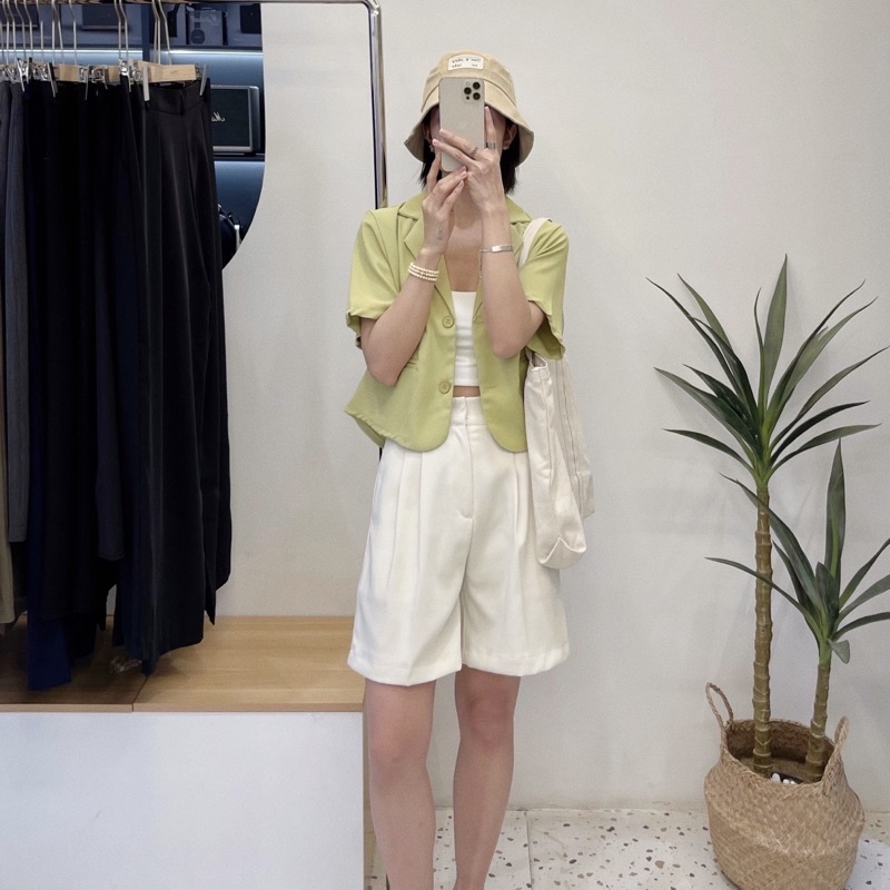 Áo blazer dáng lửng AK13 | BigBuy360 - bigbuy360.vn