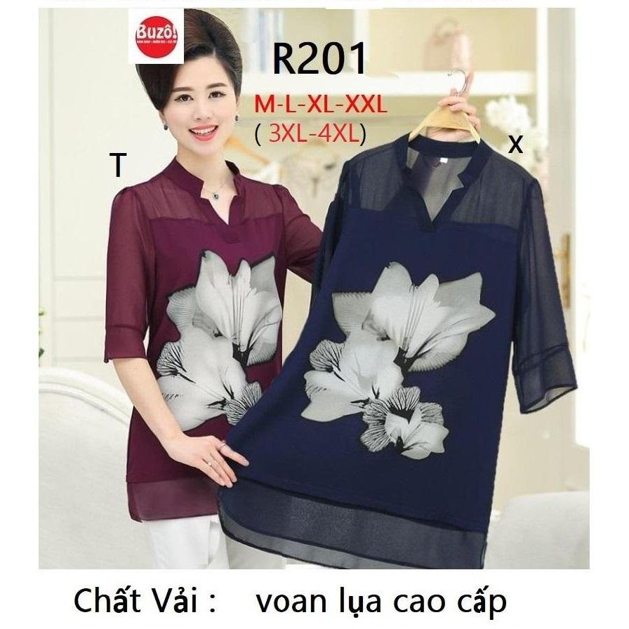 ÁO Họa Tiết R201