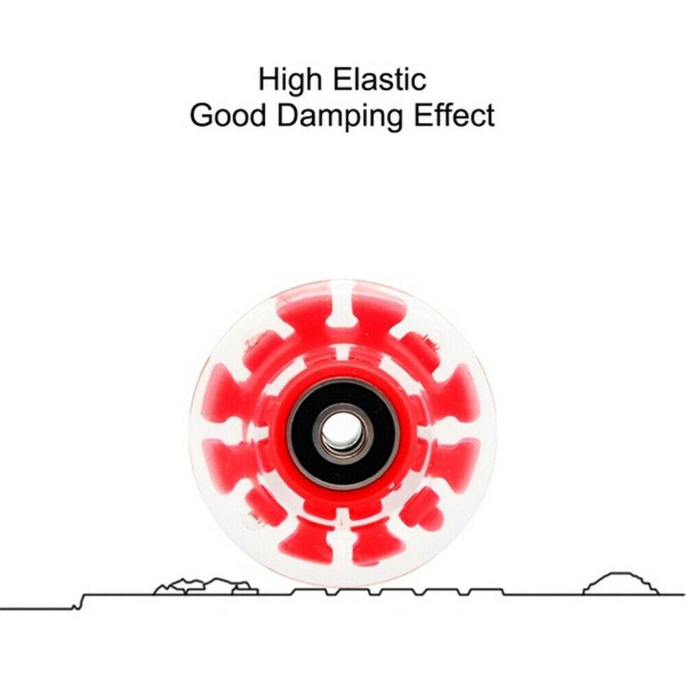 JARRED Bánh Xe Gắn Đèn LED Phát Sáng Cho Ván Trượt