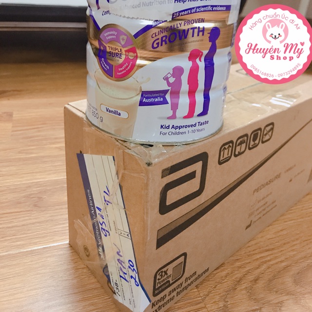 Sữa pediasure nắp tím 850g