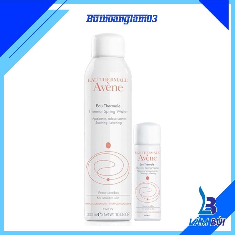 Xịt khoáng avene 50ml 150ml 300ml