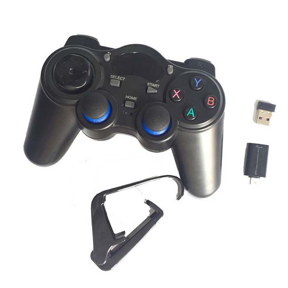 Tay Cầm Chơi Game Không Dây 2.4g Wifi Nhiều Màu Sắc Cho Pc / Laptop