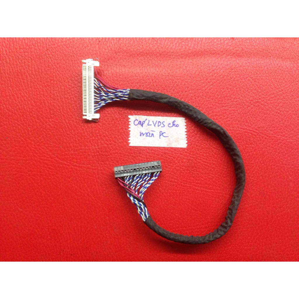 Cáp LVDS 30 chân 10 cặp tín hiệu cho màn PC - độ phân giải 1440x900 1600x900 1680x1050 1920x1080