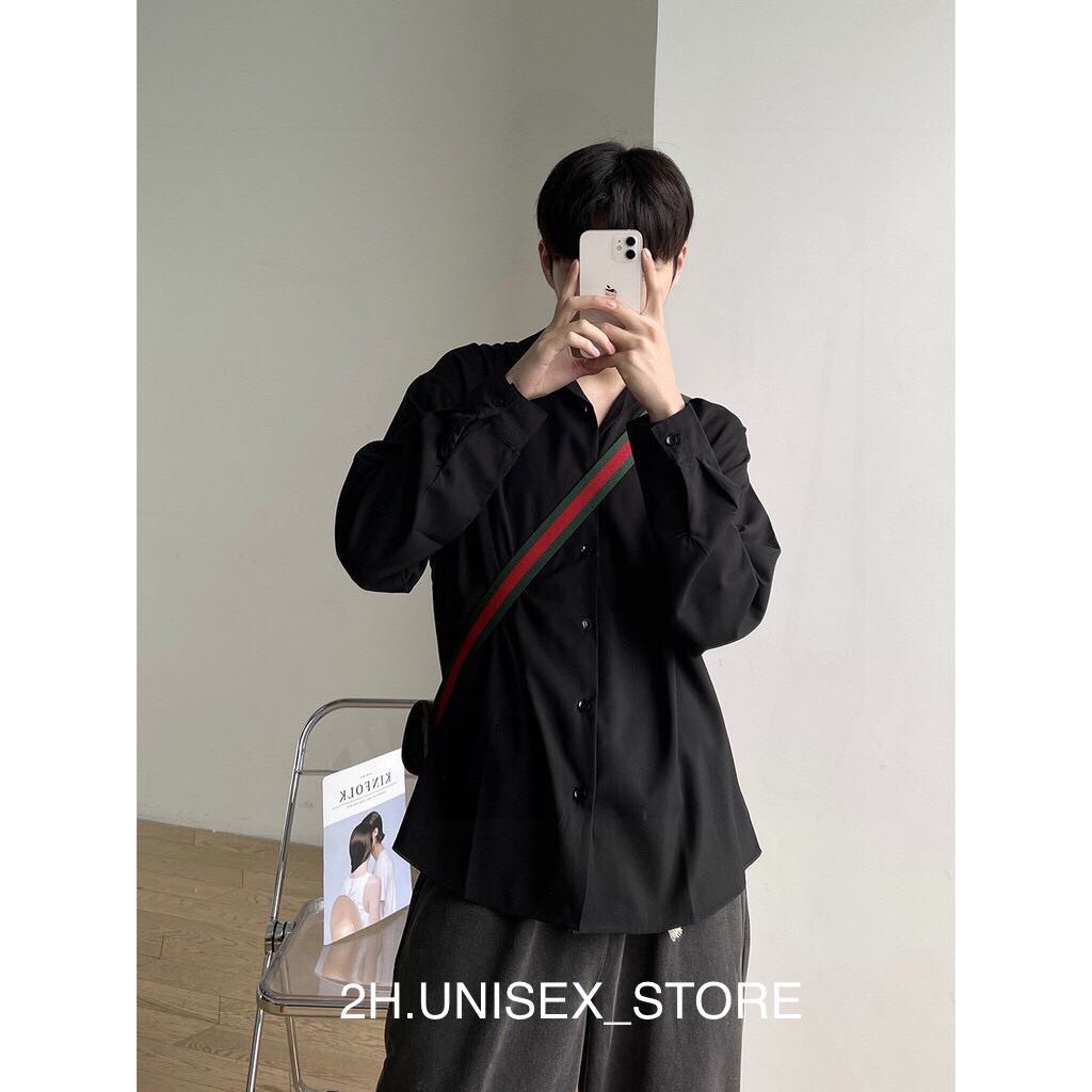 ÁO SƠ MI LỤA NAM NỮ BASIC 2H.UNISEX_STORE