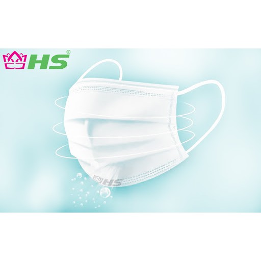 HỘP 50 CHIẾC KHẨU TRANG Y TẾ 4 LỚP HƯƠNG SEN