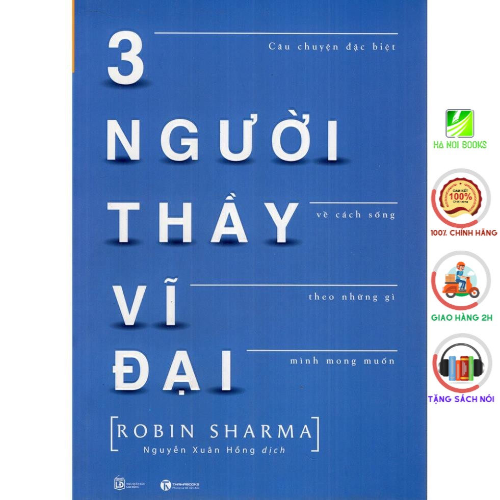 Sách - Ba Người Thầy Vĩ Đại [Thái Hà Books]