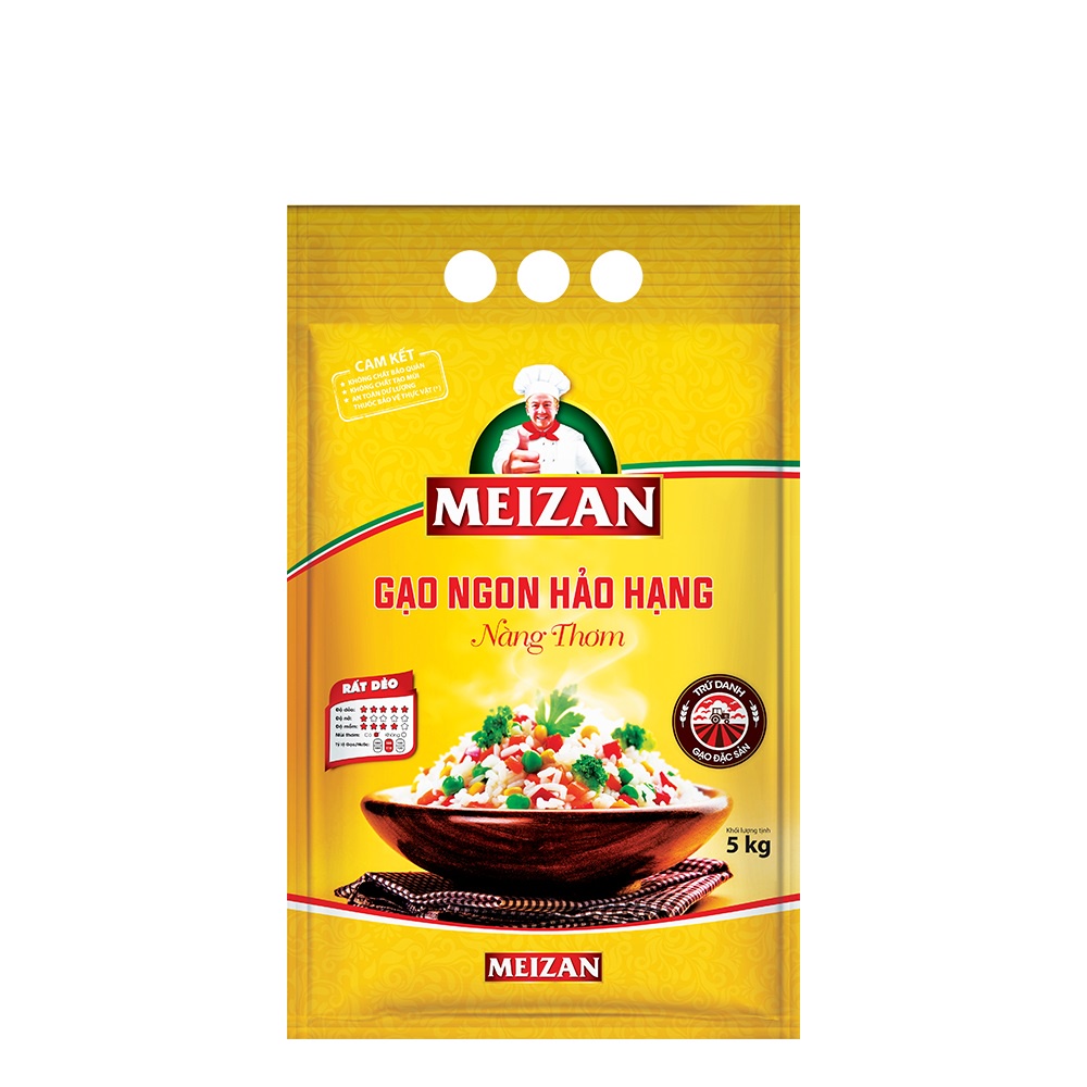 [SenXanh Emart] Gạo Meizan Nàng Thơm - 5KG