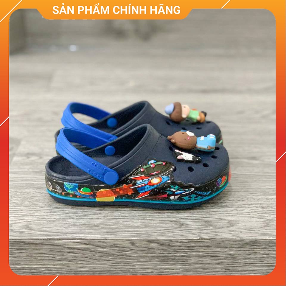 Giày Dép Crocs Trẻ Em UFO Band Chính Hãng Size 24  Đến 35 - Sấu Vui Vẻ - UFO