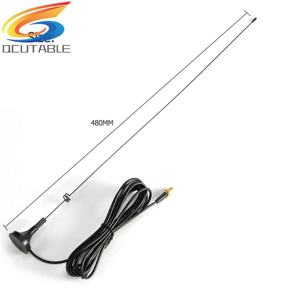 Ăng Ten SMA-F Có Nam Châm Hít UHF VHF Cho Máy Bộ Đàm Baofeng UV-5R
