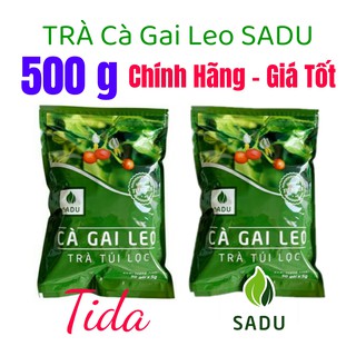 Trà Túi Lọc Cà Gai Leo SADU (500 gam / 100 túi lọc)