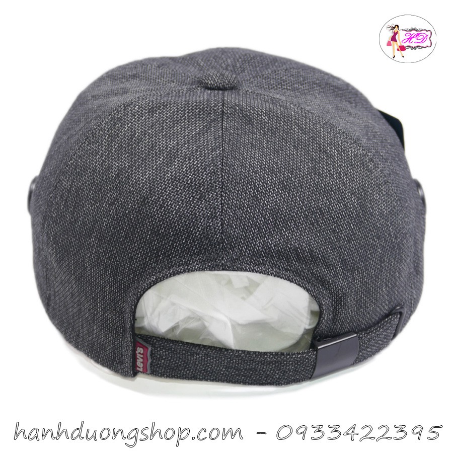 [ Hình thật ] Mũ lưỡi trai nón kết nam L.E.V.I.S sò to cao cấp chất liệu vải thoáng mát mẫu mã thời trang phù hợp cả nam