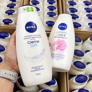 Sữa Tắm NIVEA Dưỡng Ẩm Hương Hoa Chai 750ml ( Hàng Nhập Sản Xuất Từ Đức )