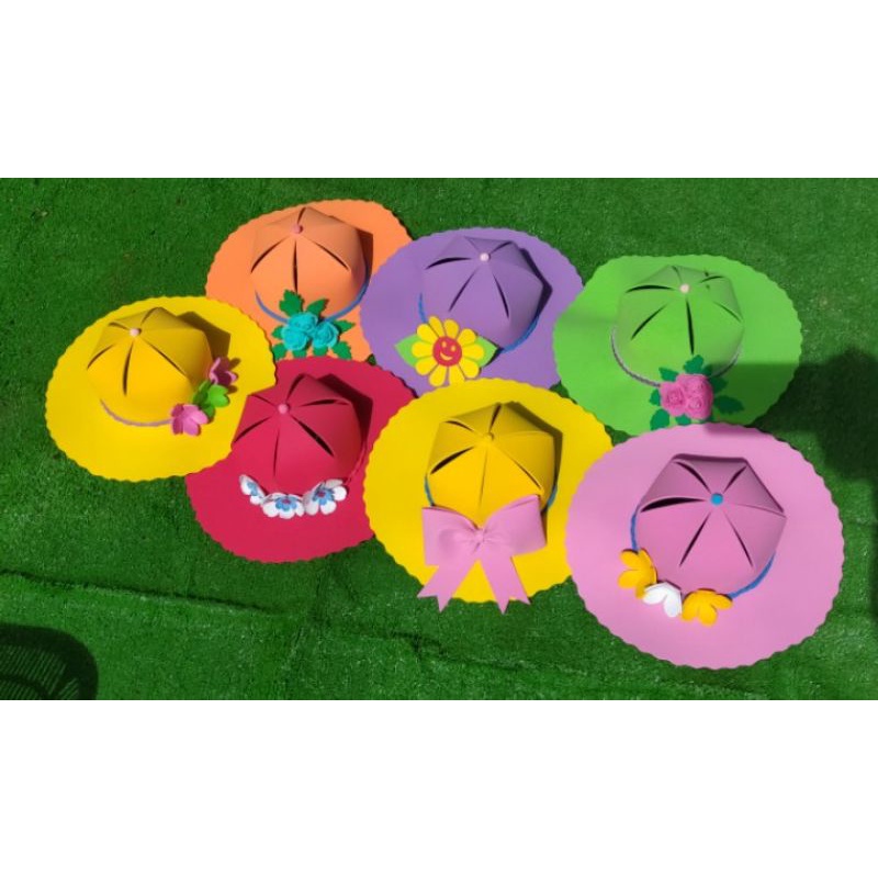 Mũ, nón xốp mầm non 28cm