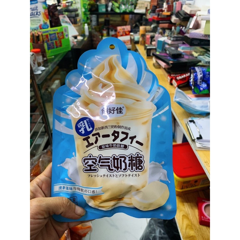 kẹo cream sữa đủ vị