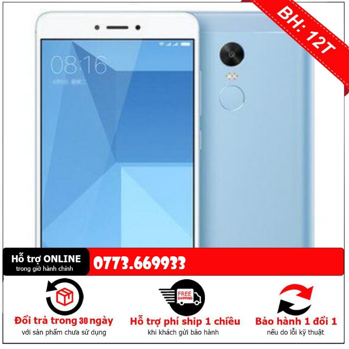 [Mã SKAMCLU9 giảm 10% đơn 100K] điện thoại redmi note 4x