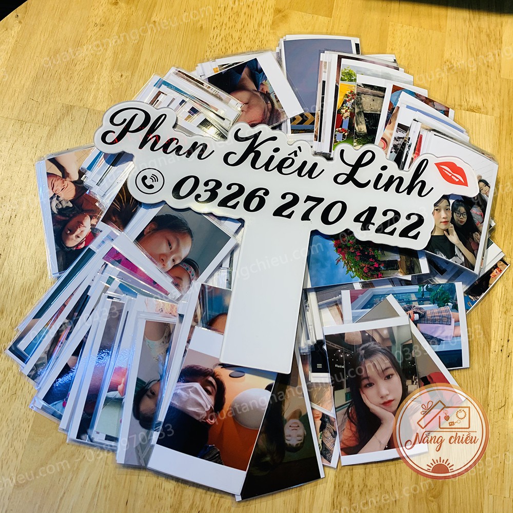 In ảnh Polaroid, film theo yêu cầu- Ảnh được ép palstisc, ép lụa theo yêu cầu