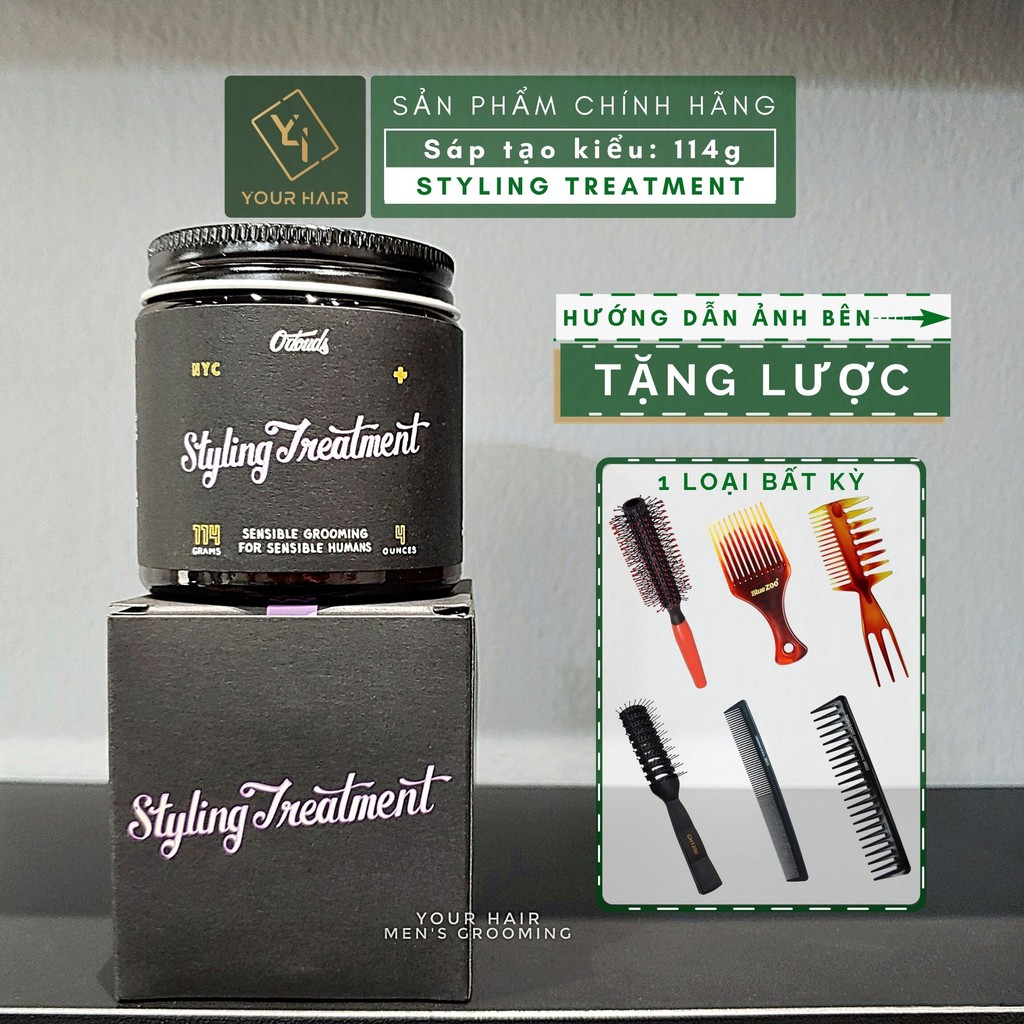 Sáp vuốt tóc O'douds Styling Treatment 114g