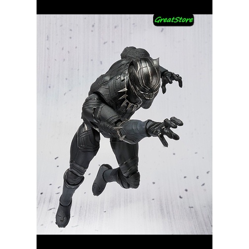 ( CHẤT, HÀNG CÓ SẴN ) MÔ HÌNH NHÂN VẬT FIGMA Black panther AVENGER CỬ ĐỘNG ĐƯỢC