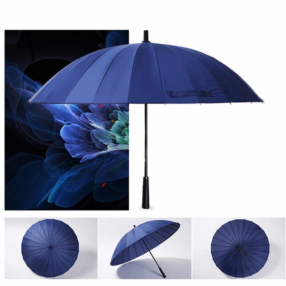 Ô đi mưa nắng 24 nan KAW Thiết kế chắc chắn, Vải dù siêu chống nước, Tán rộng, Chống lật khi đi gió to