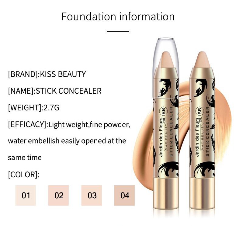 Thỏi kem che khuyết điểm làm sáng tông da Kissbeauty | BigBuy360 - bigbuy360.vn