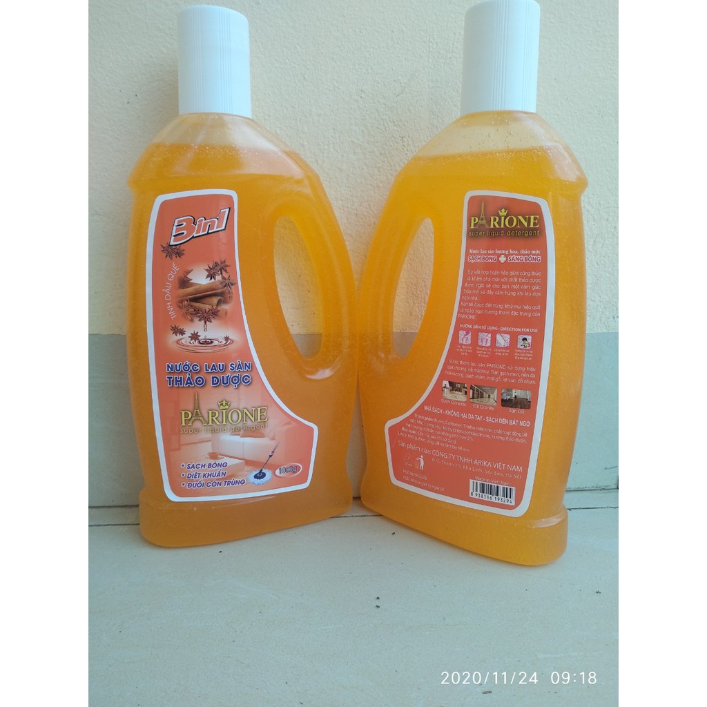 Nước lau sàn hương quế Akira 1L