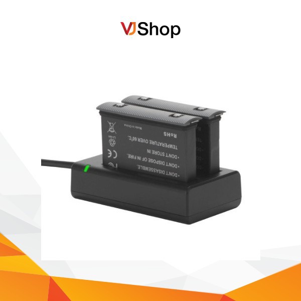 Combo bộ sạc kép và pin kingma IS360X2B chính hãng bảo hành 12 tháng