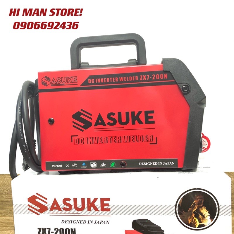 Máy hàn điện tử mini Sasuke ZX7 200N | Máy hàn gia đình, thợ quảng cáo