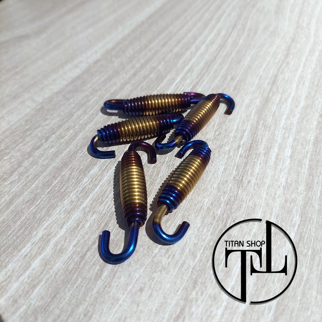 Lò Xo TiTan Móc Pô - Gắn Pô