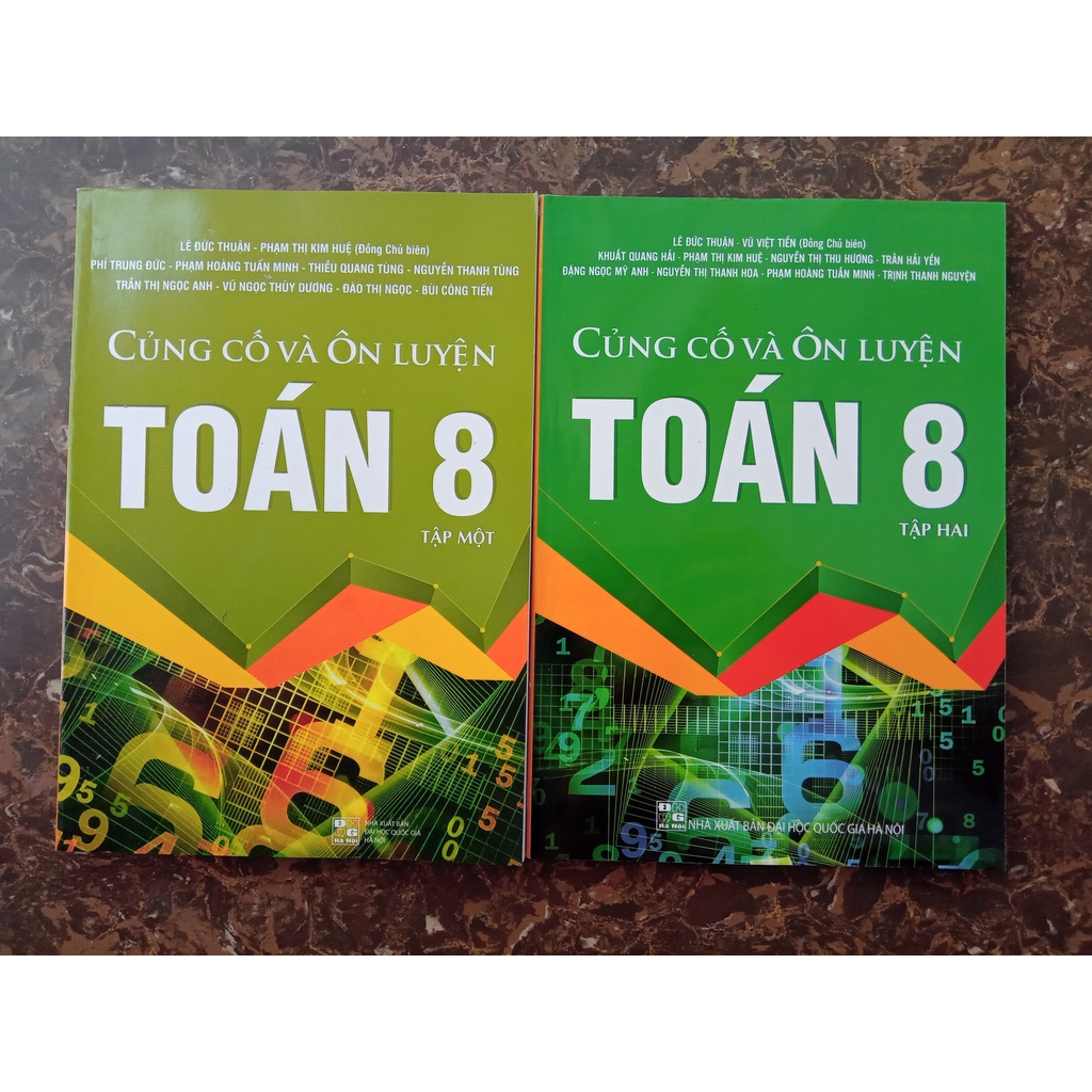 Sách – Combo Củng cố và ôn luyện Toán 8