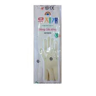 Găng Tay Cao Su Đông Cầu Vồng Size L