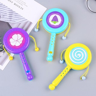 [Freeship 50k] Đồ chơi trống lắc cầm tay cho bé - Đồ chơi âm thanh