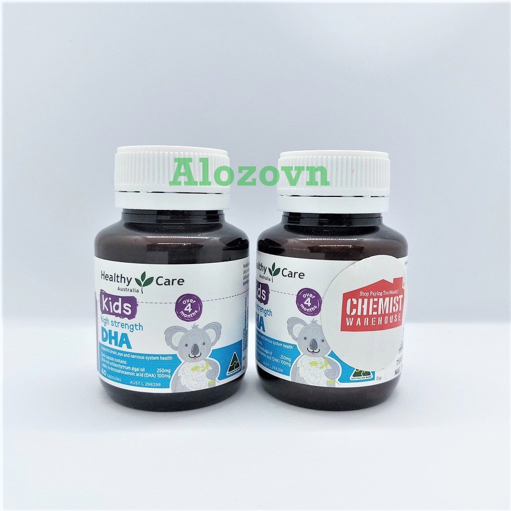 Viên uống Bổ Sung DHA Healthy Care 60 viên cho trẻ
