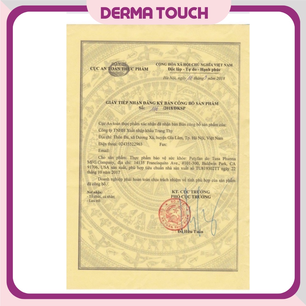 Viên Uống Chống Nắng Trắng Da ID30 Gold White &amp; Suncream (30 viên) - Dược mỹ phẩm chính hãng Derma Touch