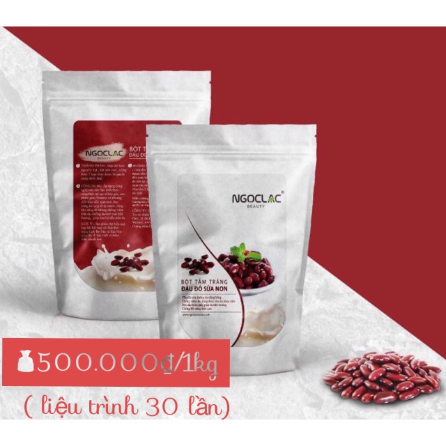 ĐẬU ĐỎ SỮA NON TẮM TRẮNG