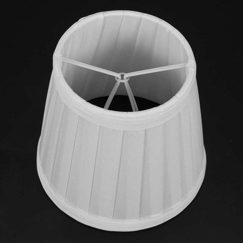 Giá Đỡ Đèn Chùm Bằng Vải Màu Trắng Phong Cách Vintage