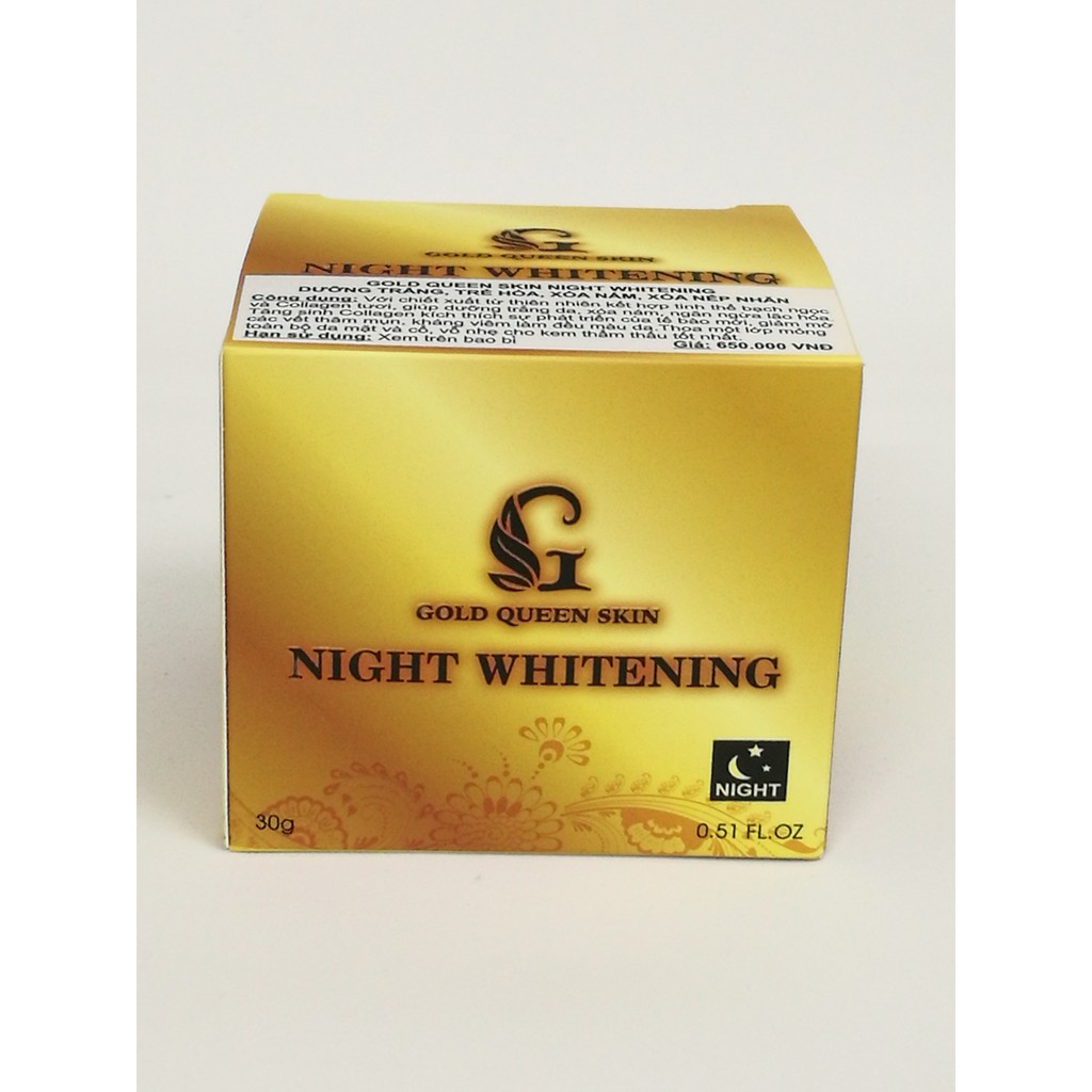 Kem dưỡng trắng da ban đêm Gold Queen Skin | BigBuy360 - bigbuy360.vn