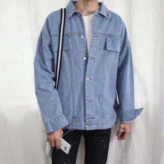 ÁO KHOÁC JEAN ZIP KHOÁ LƯNG