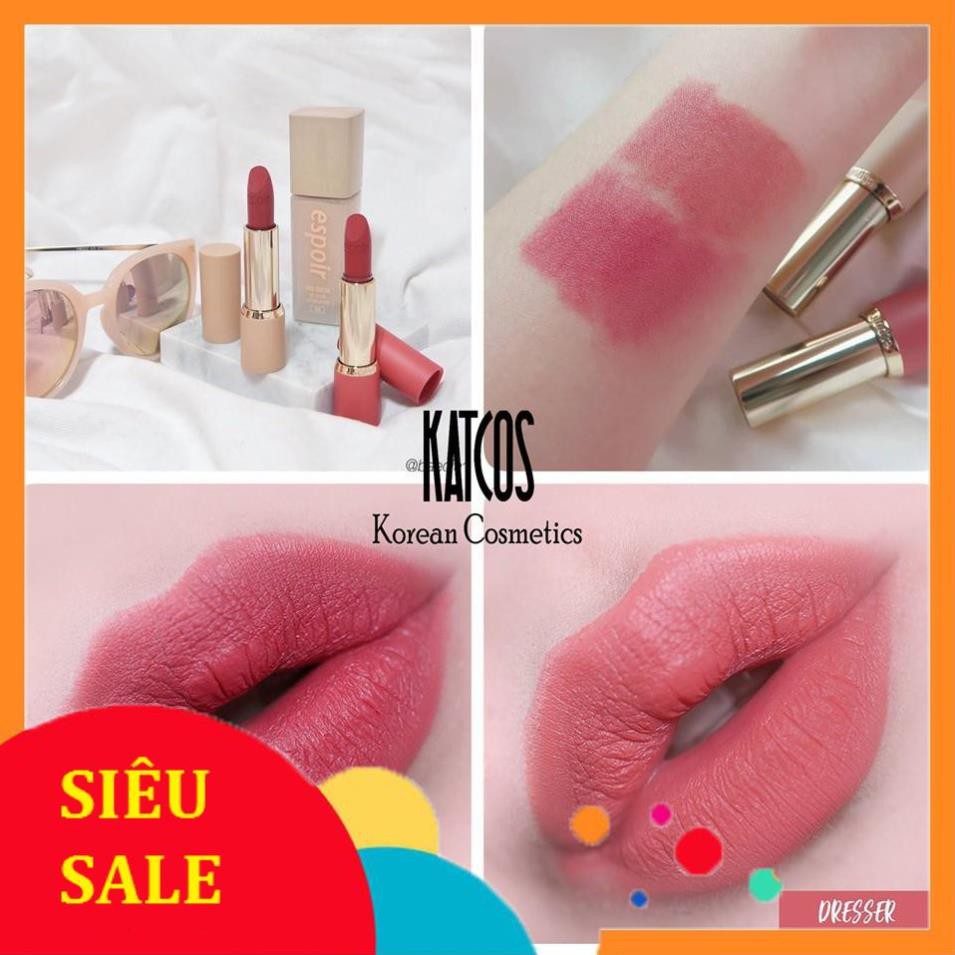 FreeShip Giá Sốc -  Son Thỏi Lì Espoir No Wear Gentle Matte Lipstick Limited 2019 Colorful Your Nude