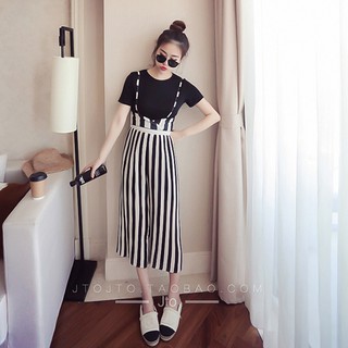 Set Bộ Áo Thun Quần Ống Rộng