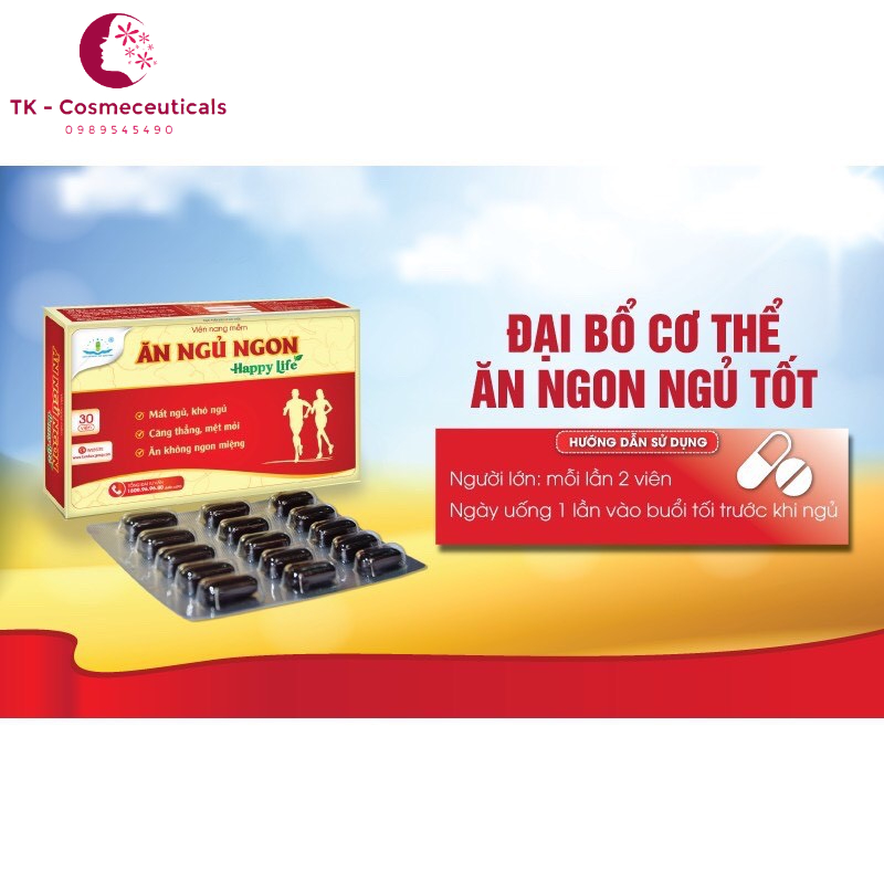 Viên Ăn Ngủ Ngon HAPPY HEALTH / HAPPY LIFE