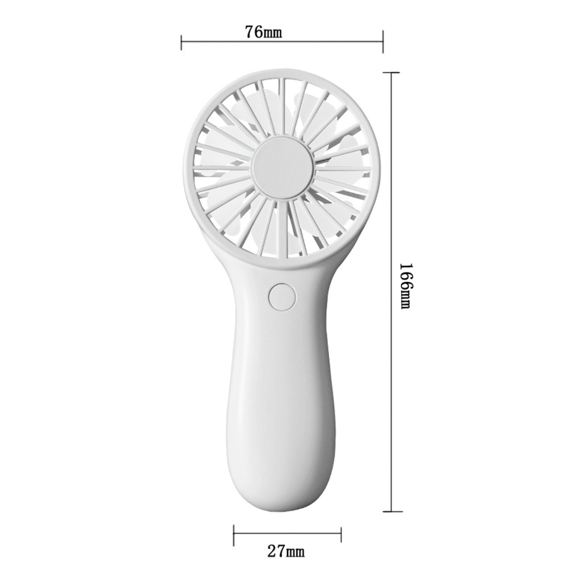 Quạt Cầm Tay Mini 3V AA Chạy Bằng Pin Đơn Giản Cho Hoạt Động Ngoài Trời