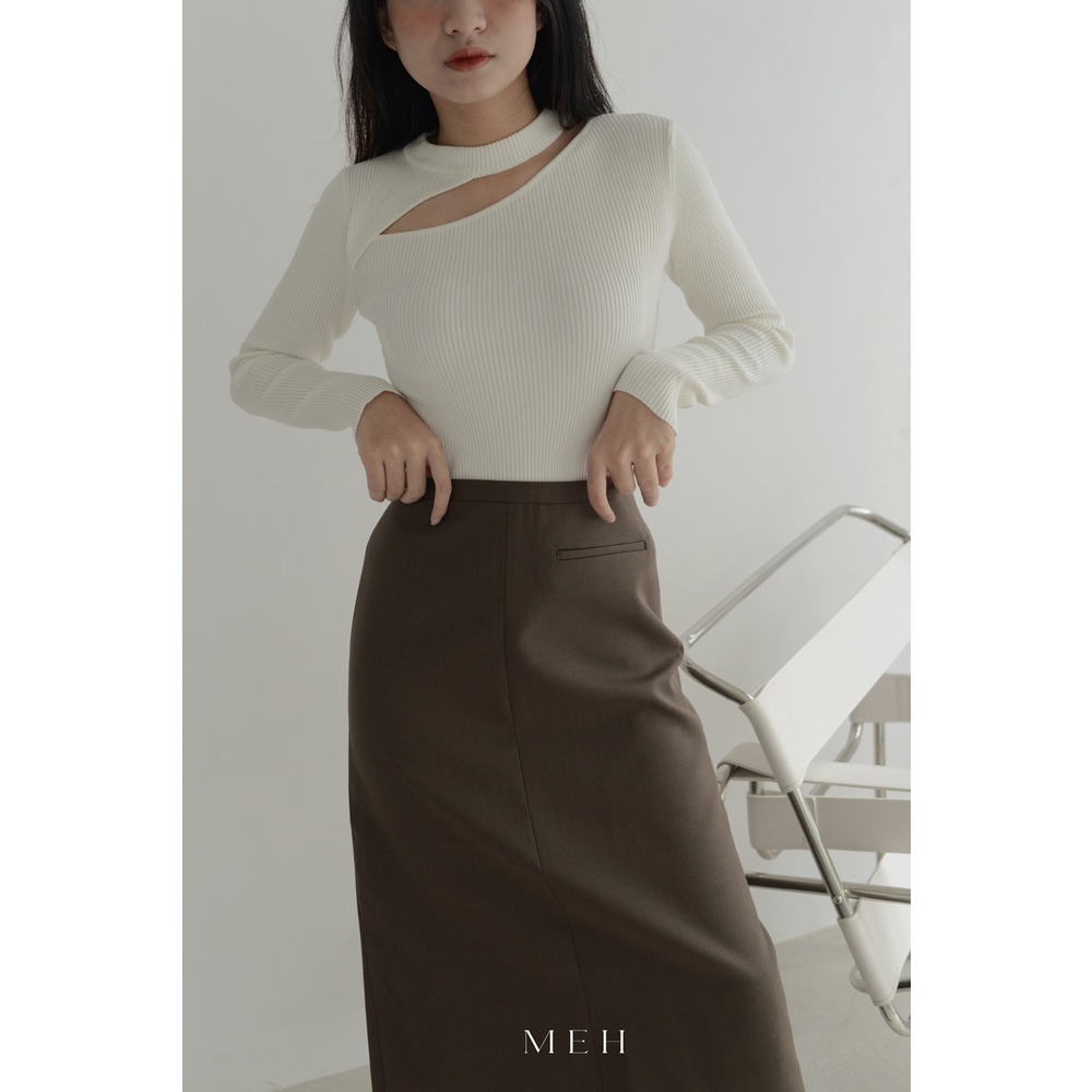 ÁO DỆT KIM CỔ CUT OUT SANG CHẢNH HOT HIT 2021 | BigBuy360 - bigbuy360.vn