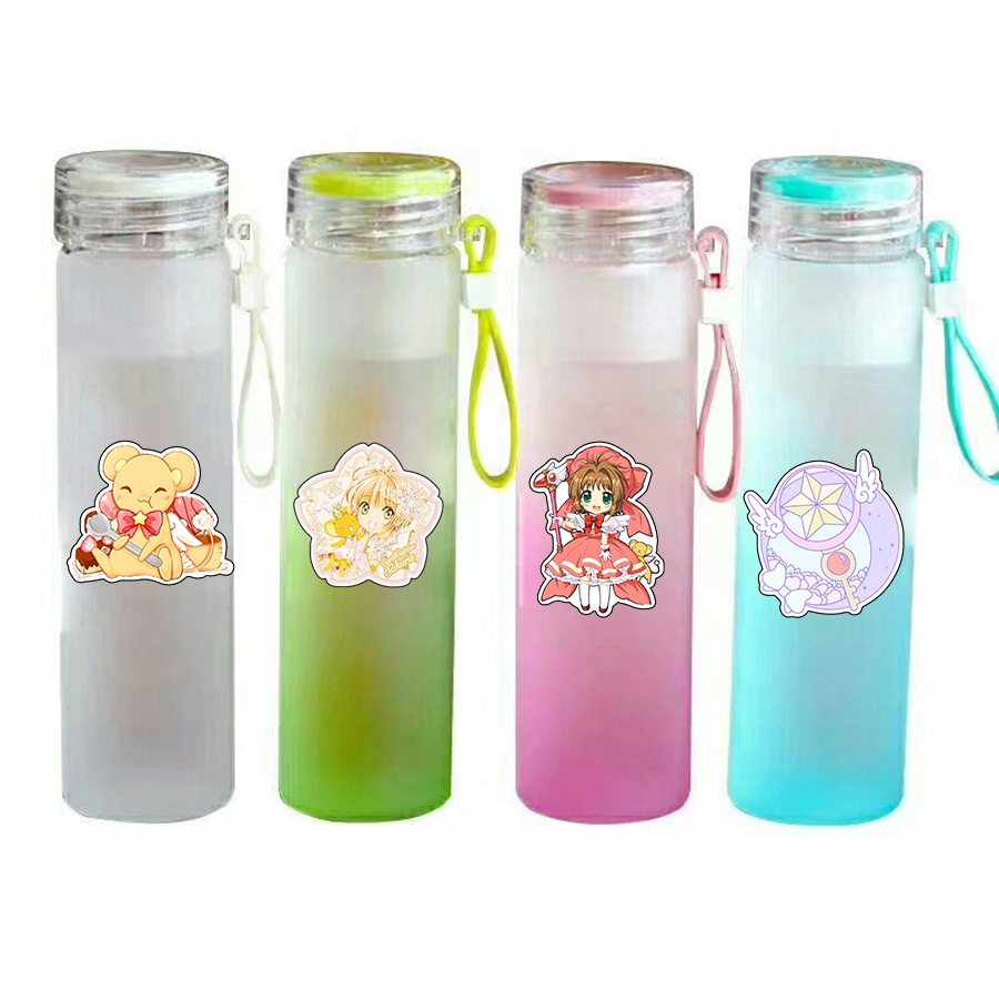 Bình nước màu loang kero CCS BNML13 bình nước hologram thần tượng 500ml